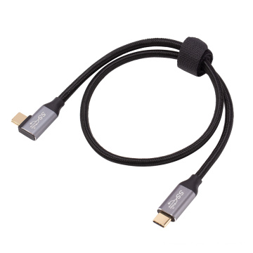 USB -Typ -C -Kabel 3.1 Gen2 10 Gbit / s Winkel